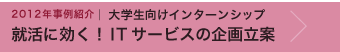 大学生向けインターンシップ
